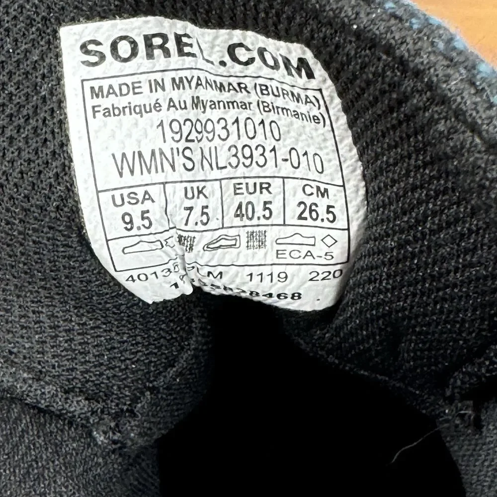 Sorel size standard